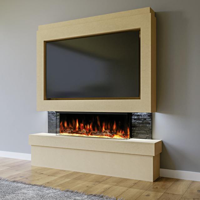 Tamela Belfry Heating 182cm W Electric Fireplace Belfry Heating on Productcaster.