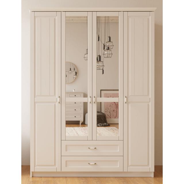 Charlotte 4 Door Wardrobe Rosalind Wheeler on Productcaster.