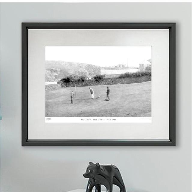 'Mullion, the Golf Links 1911' - Picture Frame Photograph Print on Paper The Francis Frith Collection Size: 40cm H x 50cm W x 2.3cm D on Productcaster.