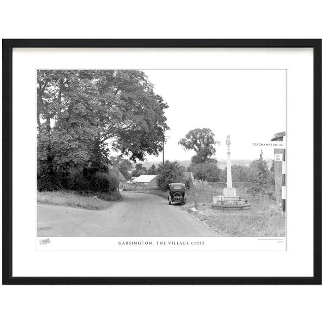 'Garsington, the Village C1955' by Francis Frith - Picture Frame Photograph Print on Paper The Francis Frith Collection Size: 45cm H x 60cm W x 2.3cm on Productcaster.