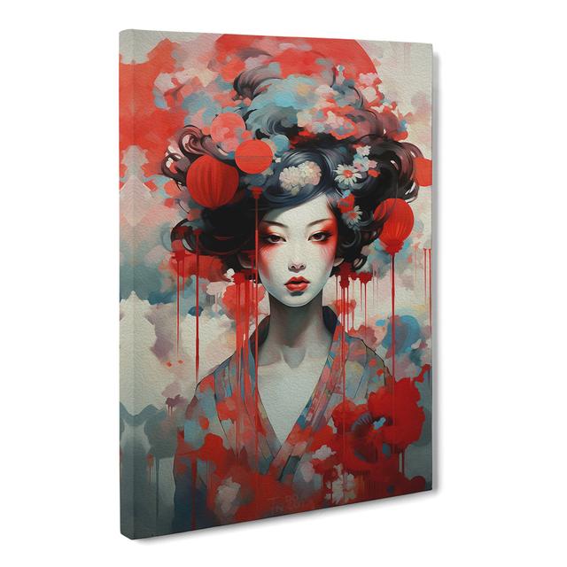 Geisha Dadaism No.2 - No Frame Art Prints Marlow Home Co. on Productcaster.