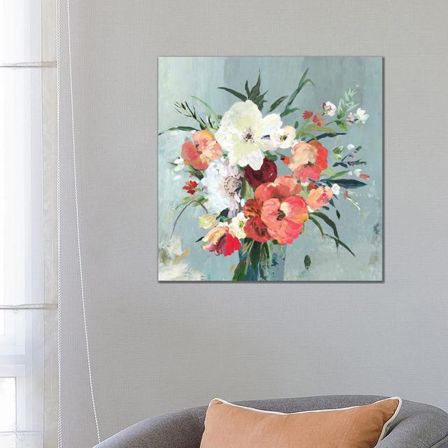 Caroline's Morning by Asia Jensen - Wrapped Canvas Painting ClassicLiving Size: 66.04cm H x 66.04cm W x 1.91cm D on Productcaster.