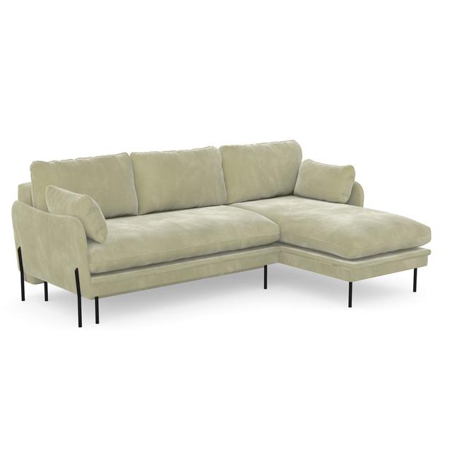 Ecksofa Avyion Metro Lane Polsterfarbe: Lima on Productcaster.