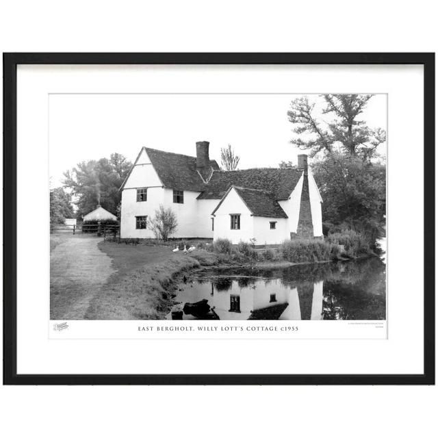 'East Bergholt, Willy Lott's Cottage C1955' by Francis Frith - Picture Frame Photograph Print on Paper The Francis Frith Collection Size: 45cm H x 60c on Productcaster.