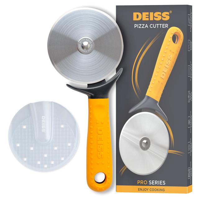 Deiss Pro Heavy Duty Pizza Cutter With Stainless Steel Sharp Wheel Slicer DEISS on Productcaster.