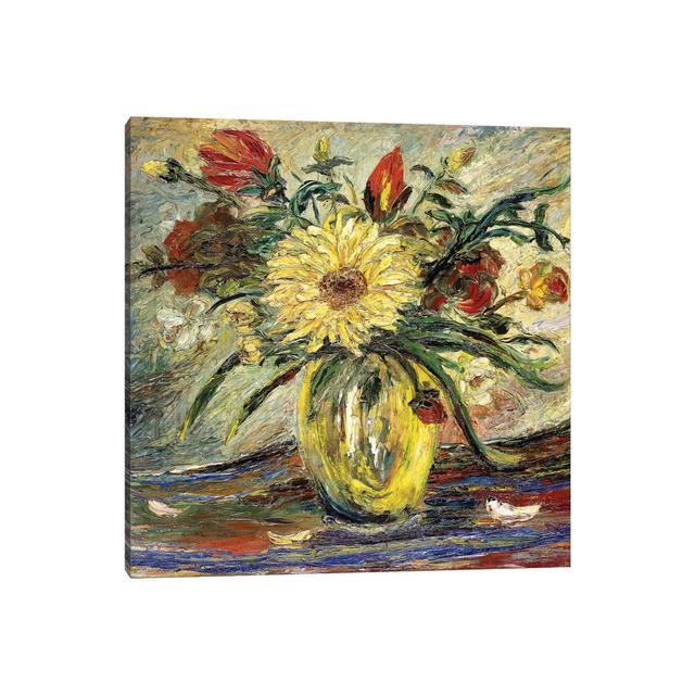 Tribute to Vincent Van Gogh; Homenaje a Vincent Van Gogh by Joaquin Clausell - Wrapped Canvas Painting ClassicLiving Size: 45.72cm H x 45.72cm W x 3.8 on Productcaster.