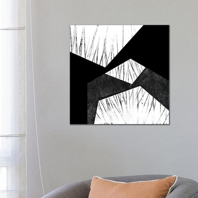 Orchestrated Geometry VII by Sharon Chandler - Wrapped Canvas Art Prints Metro Lane Size: 66.04cm H x 66.04cm W x 1.905cm D on Productcaster.