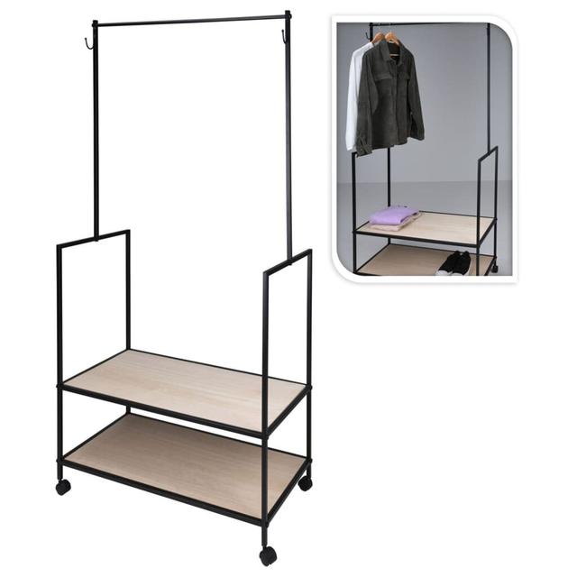 Ambiance Coat Rack with 2 Hooks Metal Rebrilliant on Productcaster.