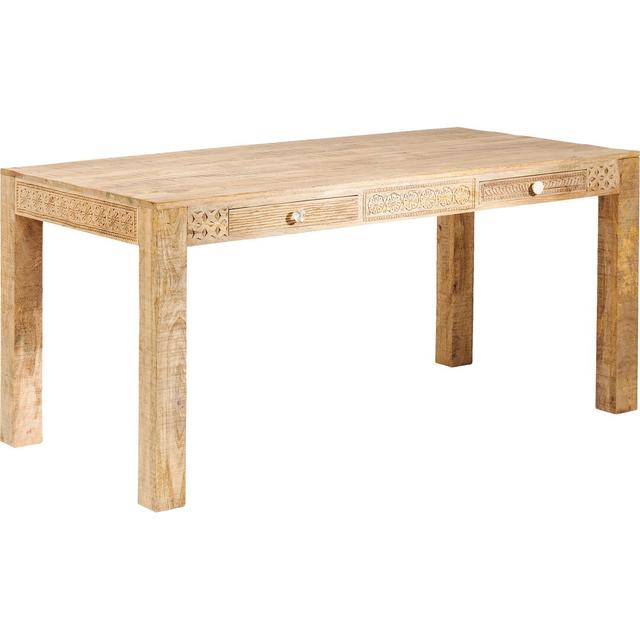 Puro Plain Dining Table KARE Design Size: 76cm H x 160cm L x 80cm W on Productcaster.