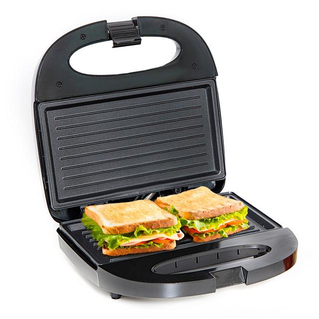 Geepas Panini Press Non-stick 700W Powerful Toasted Sandwich Maker Geepas on Productcaster.