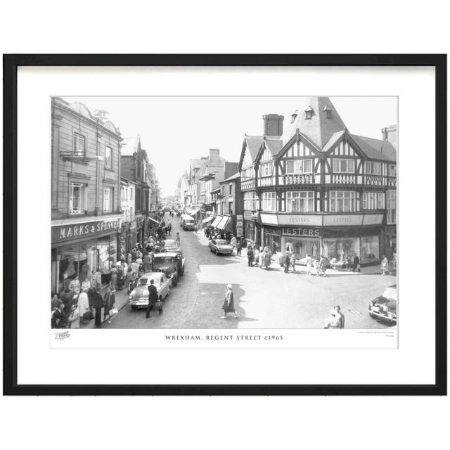 Wrexham, Regent Street C1965 by Francis Frith - Single Picture Frame Print The Francis Frith Collection Size: 28cm H x 36cm W x 2.3cm D on Productcaster.