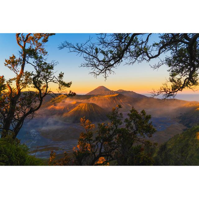 Dalary Mount Bromo, an Active Volcano, in East Java from, Indonesia. by Tampatra - Wrapped Canvas Photograph Alpen Home Size: 81cm H x 122cm W x 3.8cm on Productcaster.