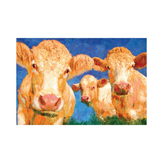 Curious by Lisa Robinson - Wrapped Canvas Painting Brambly Cottage Size: 30.48cm H x 45.72cm W x 1.905cm D on Productcaster.