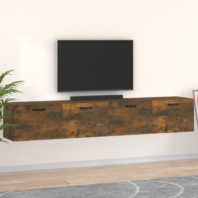 Airion TV Stand for TVs up to 43" Brayden Studio Finish: Smoked Oak, Size: 35cm H x 100cm W x 36.5cm D on Productcaster.