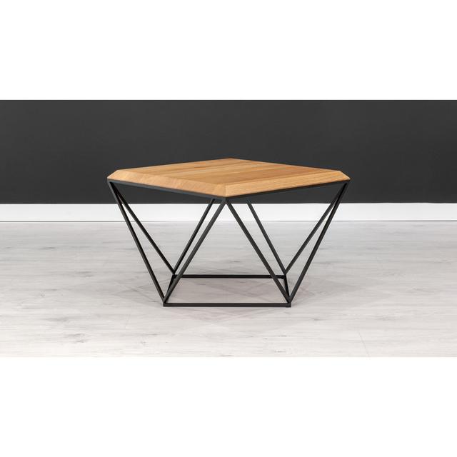 Arbor oak coffee table Borough Wharf Size: 45cm H x 80cm W x 80cm D on Productcaster.