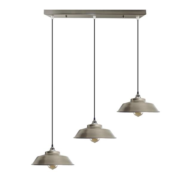 Gadbois 3 - Light Grey Kitchen Island Pendant Breakwater Bay on Productcaster.