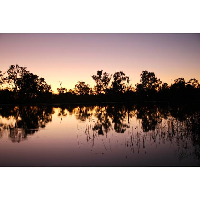 Murray River in a Morning Glory by Totajla - Wrapped Canvas Photograph 17 Stories Size: 30cm H x 46cm W on Productcaster.