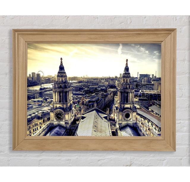 London From St Pauls Framed Print Bright Star Size: 42cm H x 59.7cm W on Productcaster.