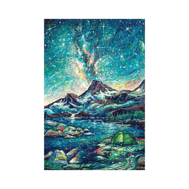 Alpine Bliss by Jeff Johnson - Wrapped Canvas Painting Alpen Home Size: 45.72cm H x 30.48cm W x 1.905cm D on Productcaster.