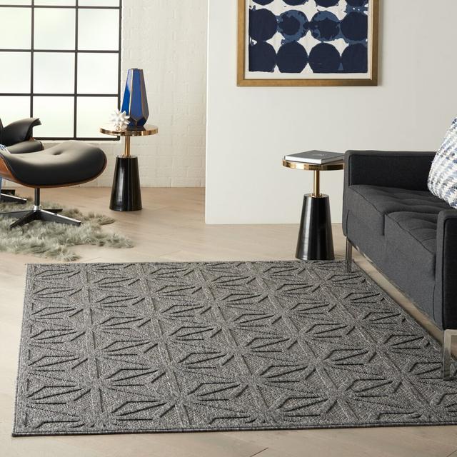 Eastertown Grey Rug Blue Elephant Rug Size: Rectangle 239 x 300cm on Productcaster.