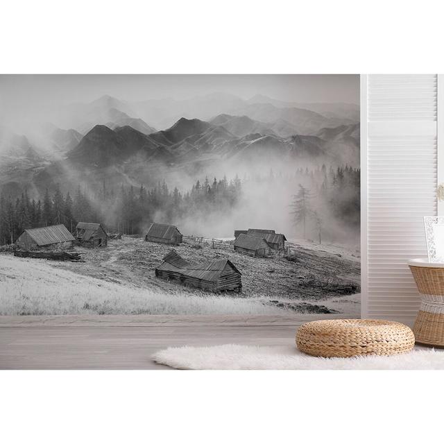 Excelsior Frosted Finish Paste the Wall Mural Alpen Home Size: 240cm H x 360cm W on Productcaster.