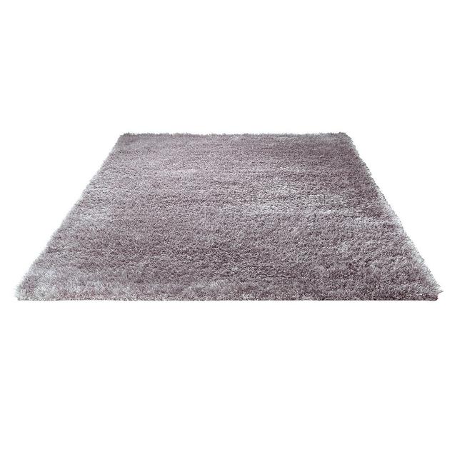 New Glamour Tufted Silver Rug EspritHome Rug Size: Rectangle 200 x 300cm on Productcaster.