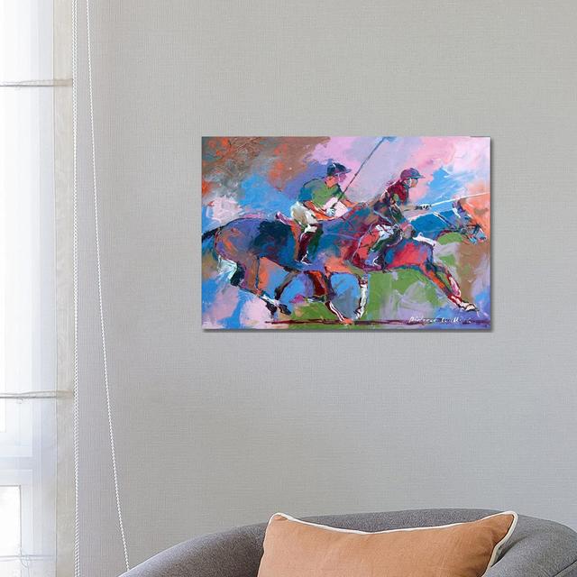 Polo I by Richard Wallich - Wrapped Canvas Print Natur Pur Size: 45.72cm H x 66.04cm W x 3.81cm D on Productcaster.