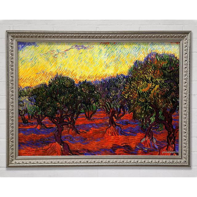 1889 Olive Grove - Print Bright Star Size: 29.7cm H x 42cm W on Productcaster.