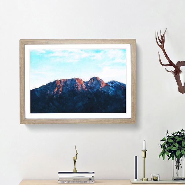 Mountain Peak in Zakopane Poland - Picture Frame Graphic Art Print East Urban Home Frame Option: Oak Framed, Size: 33cm H x 45cm W x 2cm D on Productcaster.