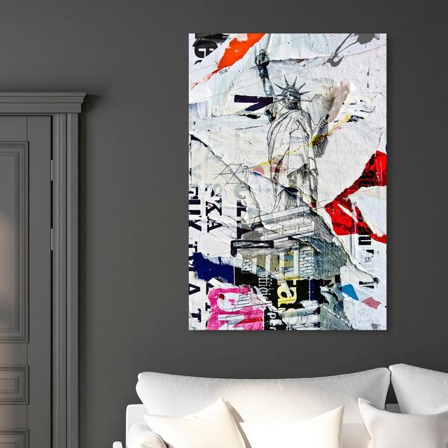 'Liberty' Graphic Art on Wrapped Canvas East Urban Home Size: 30 cm H x 20 cm W on Productcaster.