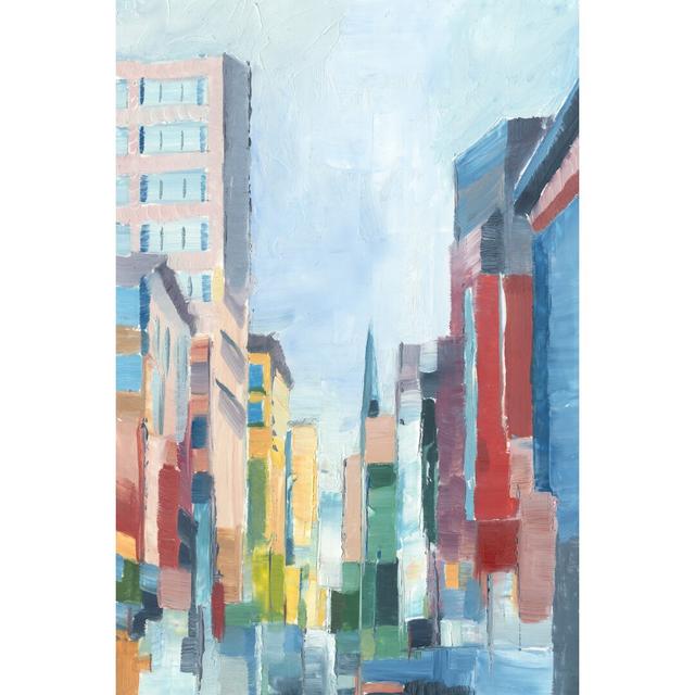 Uptown Contemporary I by Ethan Harper - Wrapped Canvas Painting Rosalind Wheeler Size: 46cm H x 30cm W on Productcaster.