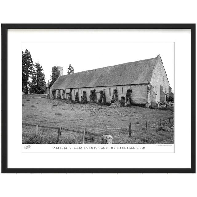 Hartpury, St Mary's Church And The Tithe Barn C1960 by Francis Frith - Single Picture Frame Print The Francis Frith Collection Size: 45cm H x 60cm W x on Productcaster.