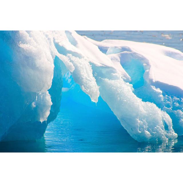 Anatola Detail of Iceberg - Wrapped Canvas Photograph House of Hampton Size: 20cm H x 30cm W x 3.8cm D on Productcaster.