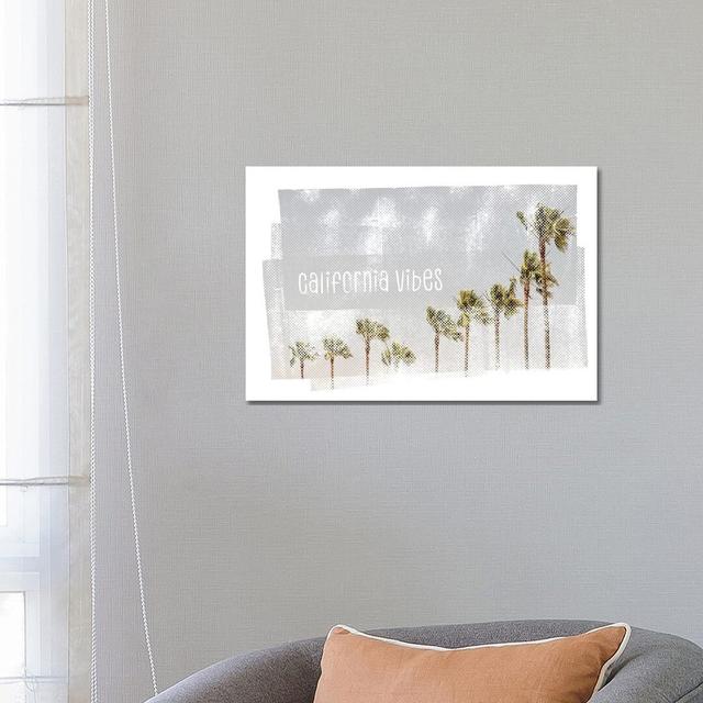 California Vibes Vintage by Melanie Viola - Wrapped Canvas Graphic Art 17 Stories Size: 45.72cm H x 66.04cm W x 1.91cm D on Productcaster.