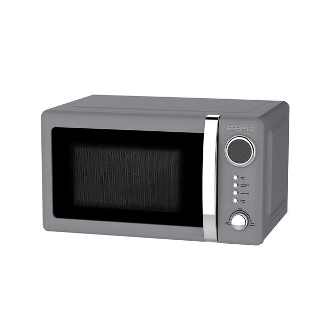 GEEPAS 20 Litre 700W Digital Freestanding Microwave Oven With Variable Power Levels, Automatic Defrost Geepas Colour/Finish: Black on Productcaster.