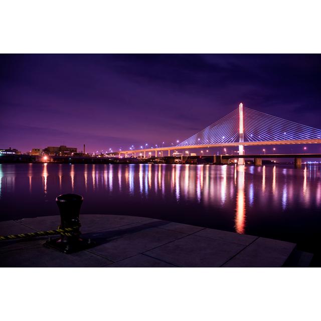 Marcese Skyway Bridge by Mshake - Wrapped Canvas Photograph 17 Stories Size: 30cm H x 46cm W x 3.8cm D on Productcaster.