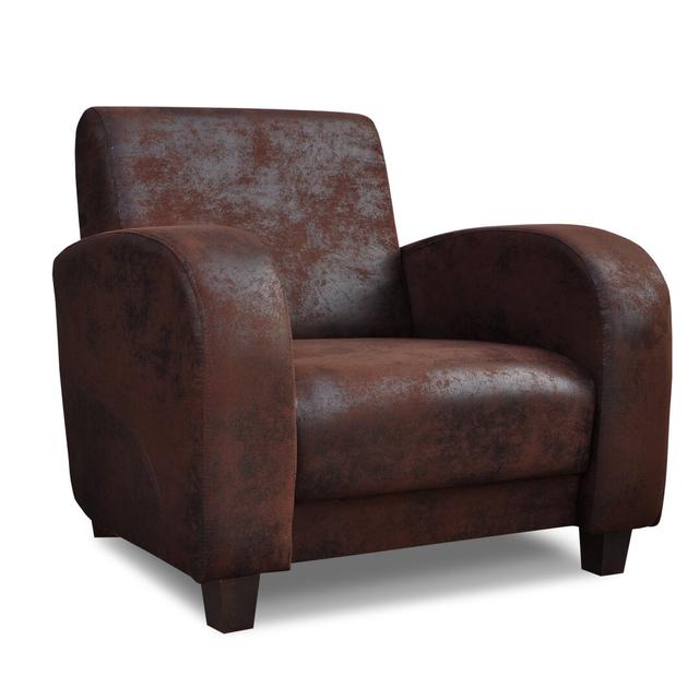 Arica Club Chair Williston Forge Upholstery: Braun on Productcaster.