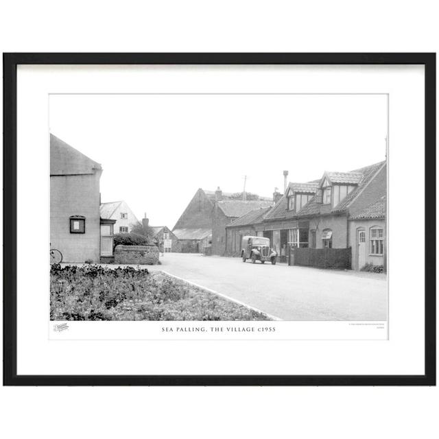 'Sea Palling, the Village C1955' by Francis Frith - Picture Frame Photograph Print on Paper The Francis Frith Collection Size: 60cm H x 80cm W x 2.3cm on Productcaster.