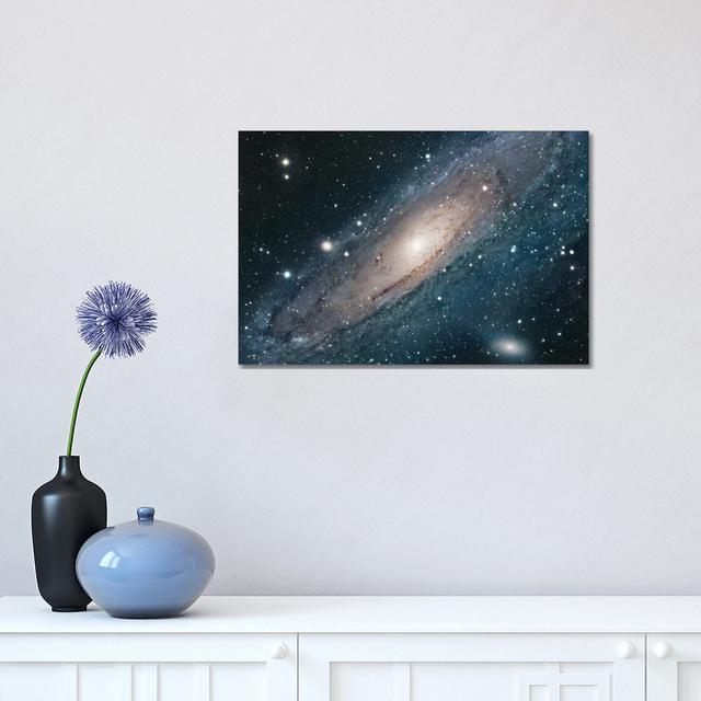 M31, Andromeda Galaxy I by Robert Gendler - Wrapped Canvas Graphic Art Print Latitude Run Size: 30.48cm H x 45.72cm W x 1.91cm D on Productcaster.