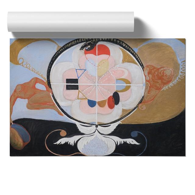 Evolution No.13 by Hilma Af Klint - No Frame Painting East Urban Home Size: 30cm H x 42cm W x 0.1cm D on Productcaster.