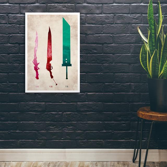 Cloud Squall Lightning - Unframed Graphic Art Print on Paper East Urban Home on Productcaster.