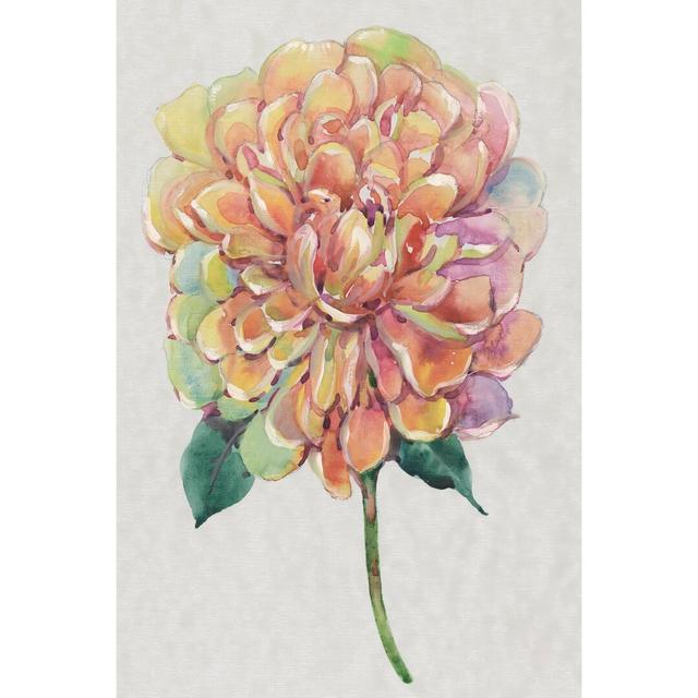 Multicolor Floral I - Print Rosalind Wheeler Size: 46cm H x 30cm W on Productcaster.