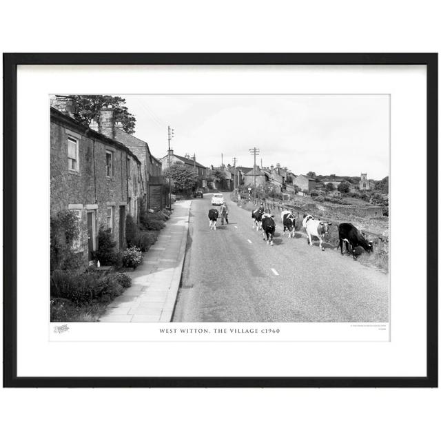 West Witton, The Village C1960 by Francis Frith - Single Picture Frame Print The Francis Frith Collection Size: 40cm H x 50cm W x 2.3cm D on Productcaster.