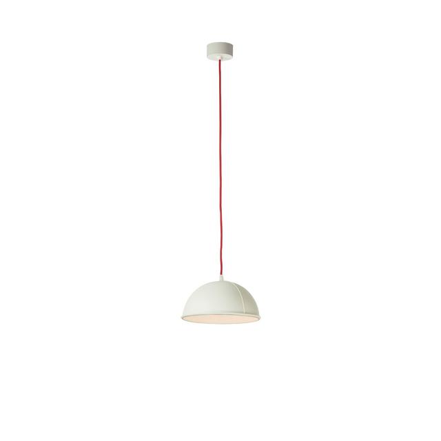 Be.pop 1 - Light Dome Pendant In-es.artdesign Finish: Red, Shade Colour: White on Productcaster.