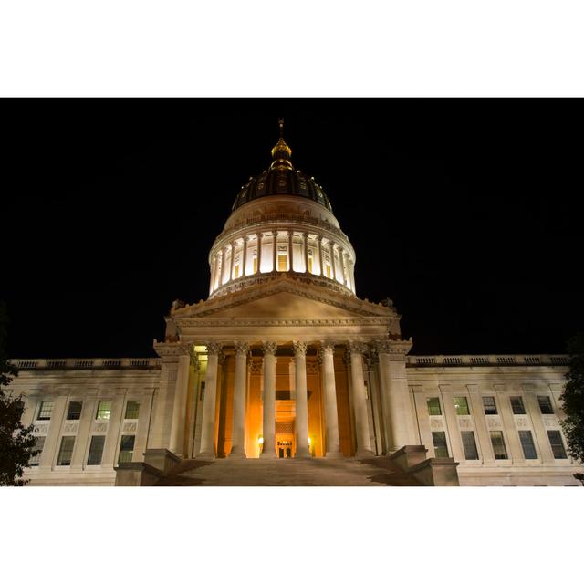 State Capitol by Benkrut - Wrapped Canvas Photograph 17 Stories Size: 61cm H x 91cm W on Productcaster.