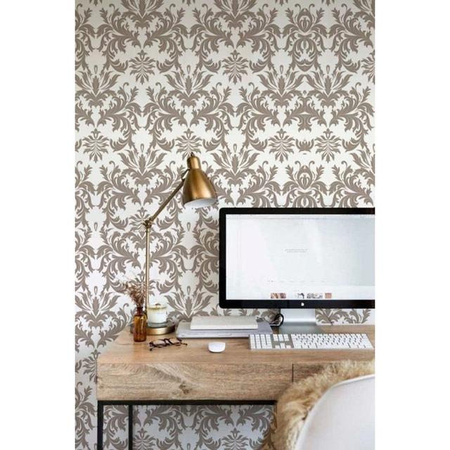 Perera Damask Wallpaper Astoria Grand on Productcaster.