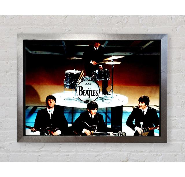 The Beatles On Stage - Single Picture Frame Art Prints Bright Star Size: 42cm H x 59.7cm W on Productcaster.