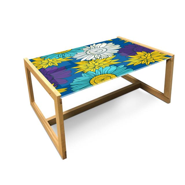 Jahvari Sled Coffee Table East Urban Home Size: 40cm H x 91cm W x 62cm D on Productcaster.