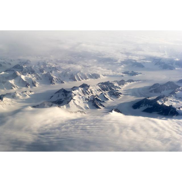 Greenland Mountains And Snow by Kelvinjay - No Frame Art Prints on Canvas Alpen Home Size: 61cm H x 91cm W on Productcaster.