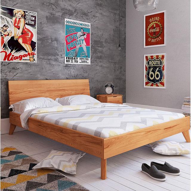 Gant Bed Frame Gracie Oaks Colour: Core Beech, Size: Super King (6') on Productcaster.